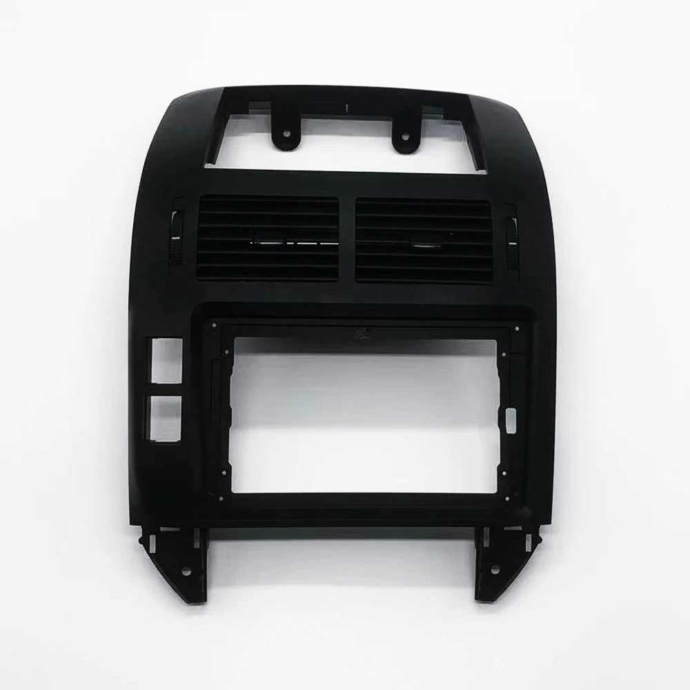 Car Interior Front Dash Center Frame Kit For VW Volkswagen Polo 2004-2010 Mounting Bezel Faceplate Radio Dash Fascia