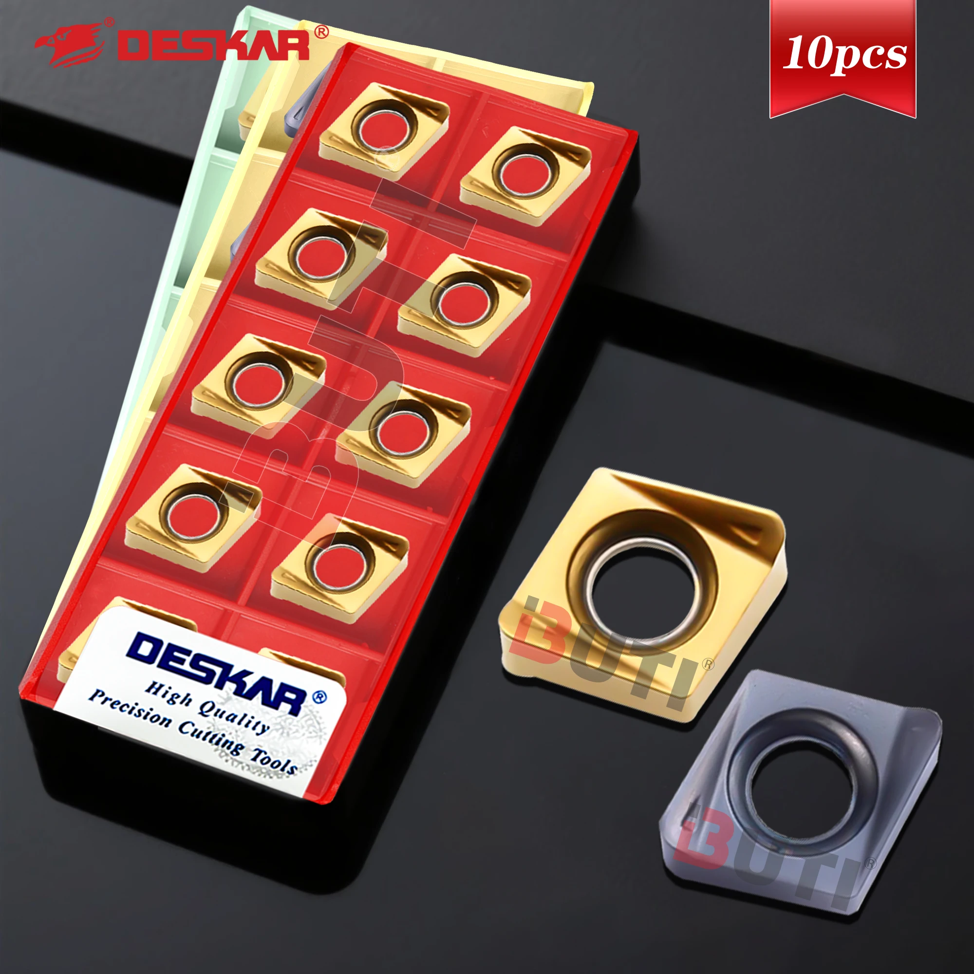 

Фреза двусторонняя быстрорежущая DESKAR 4NKT060308R-ML LF6018 LF6028S, 100% оригинал, для обрабатывающих центров и фрезерных станков