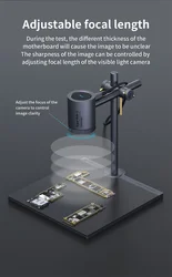 QIANLI ToolPlus 288x384 260x200 Kamera termowizyjna SuperCam X 3D do płyt głównych PCB Narzędzie do diagnostyki usterek zwarcia