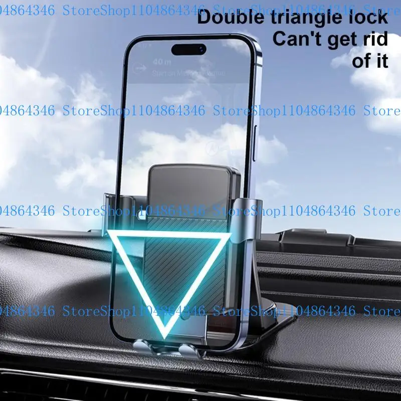 5ASD Vehicle Center Consoles Adhesive Phone Mount Grip Phone Téléphone Support support pour le support tableau bord