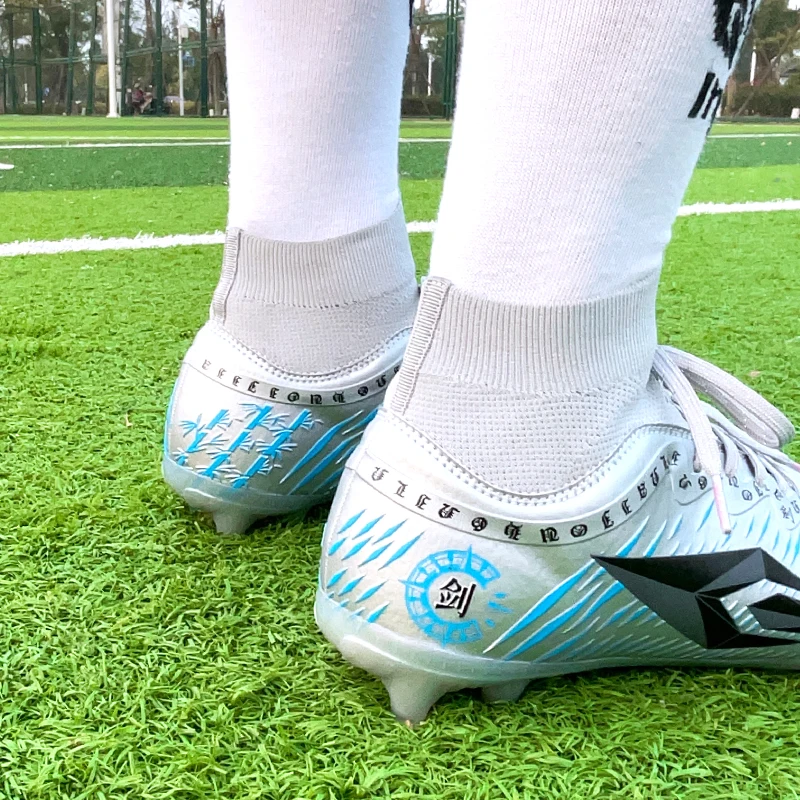 Zapatos de fútbol de alta calidad, botas de fútbol resistentes al desgaste, zapatos de entrenamiento de fútbol antideslizantes, entrenadores transpirables para exteriores, novedad de verano 2024