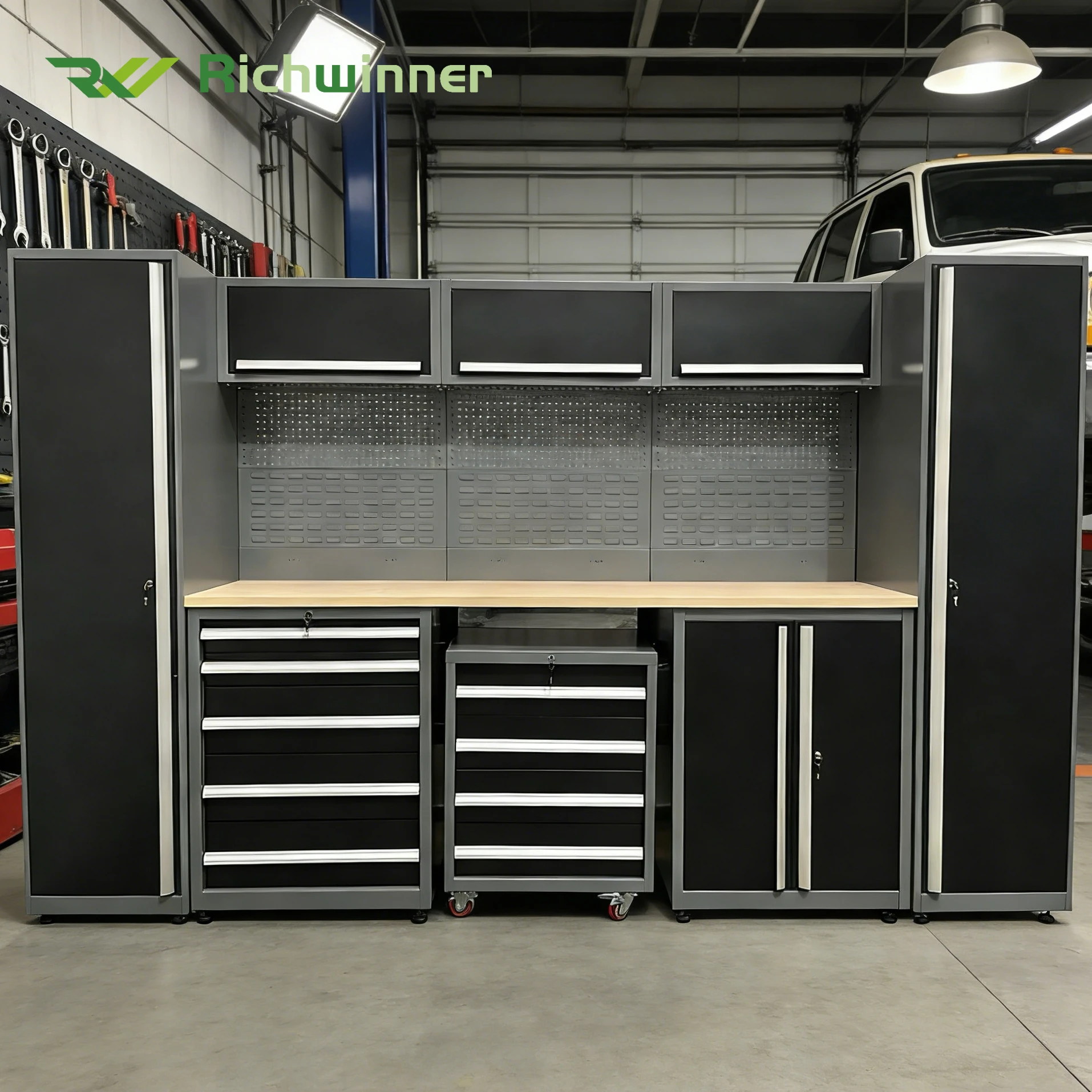 Industrial High-grade Steel Wall Cabinet Durable Metal Construction for Garage Workshop and Equipment Storage Organizer Pro
