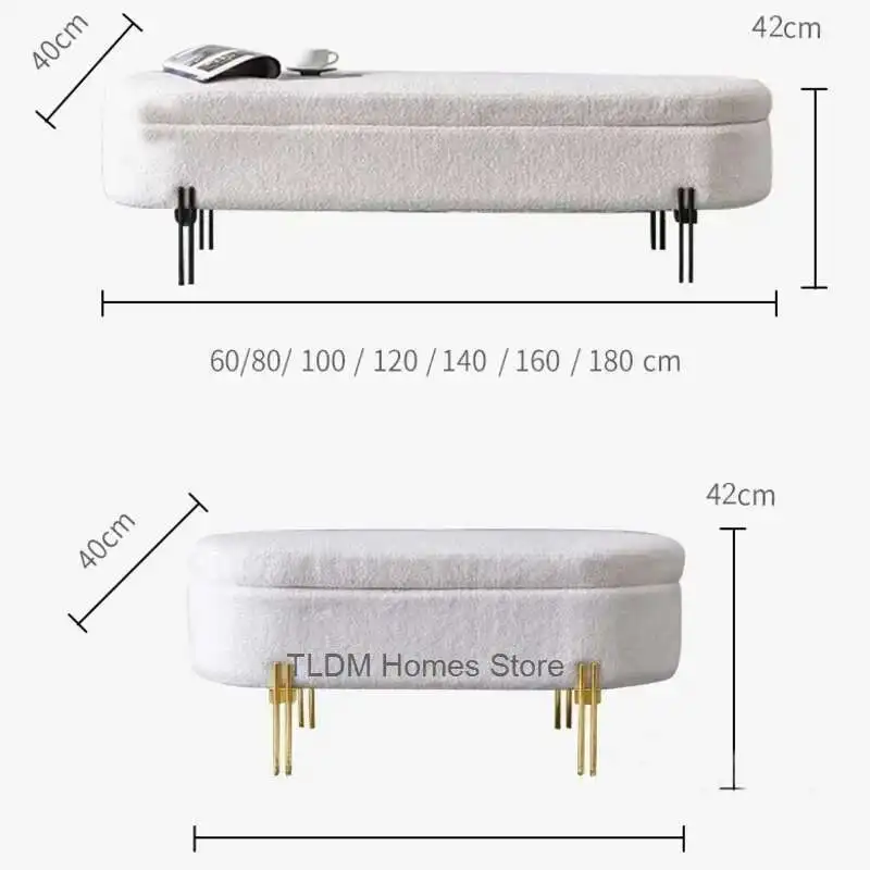 

Nordic Shoe Changing Stools Household Door Light Luxury Ottomans Living Room Furniture Bedroom Storage Sofa Bench Shoe Stool 스툴