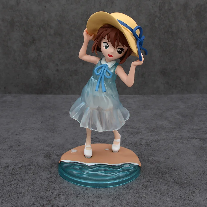

15CM 2026 New Anime Conan Edogawa Vi Graythorn beach Kawaii Q version Figure PVC Model Toys Doll ornament Gifts