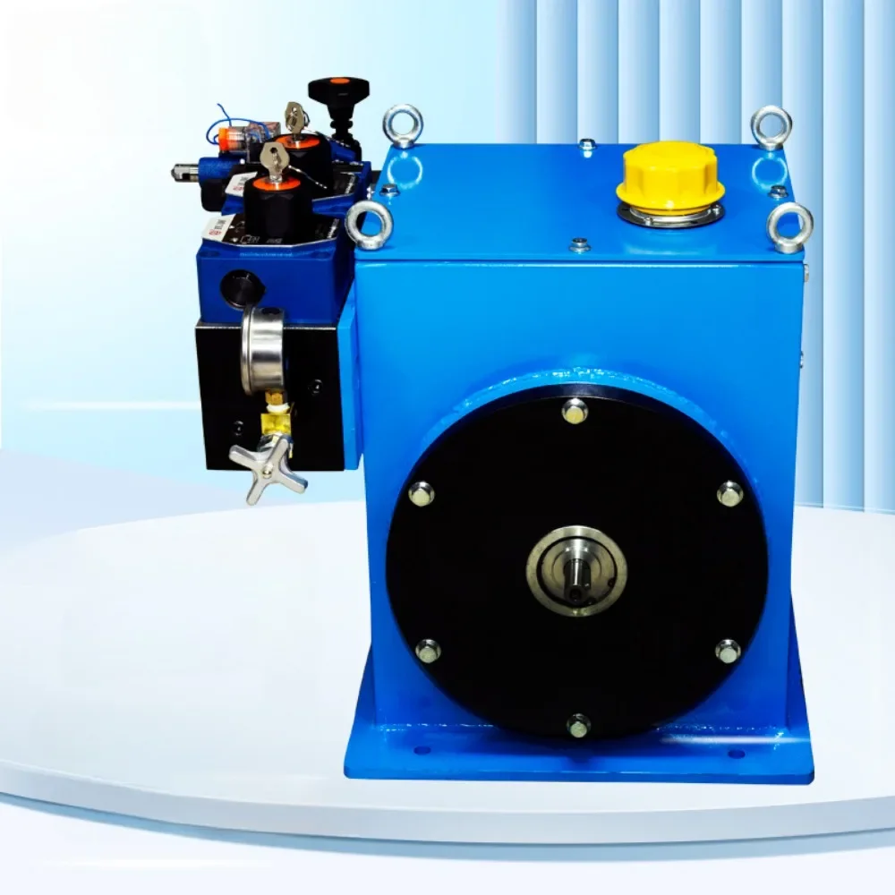 Hydraulic servo pump station small fire curtain damper