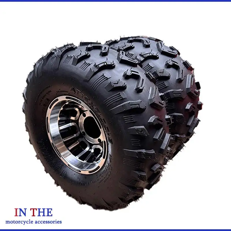 Front 19x7-8,rear 18x9.5-8 Highway Tire Wear-resistant Wheel Tires ATV 18X9.50-8 Kart Auto Parts 8 inch ATV Tires