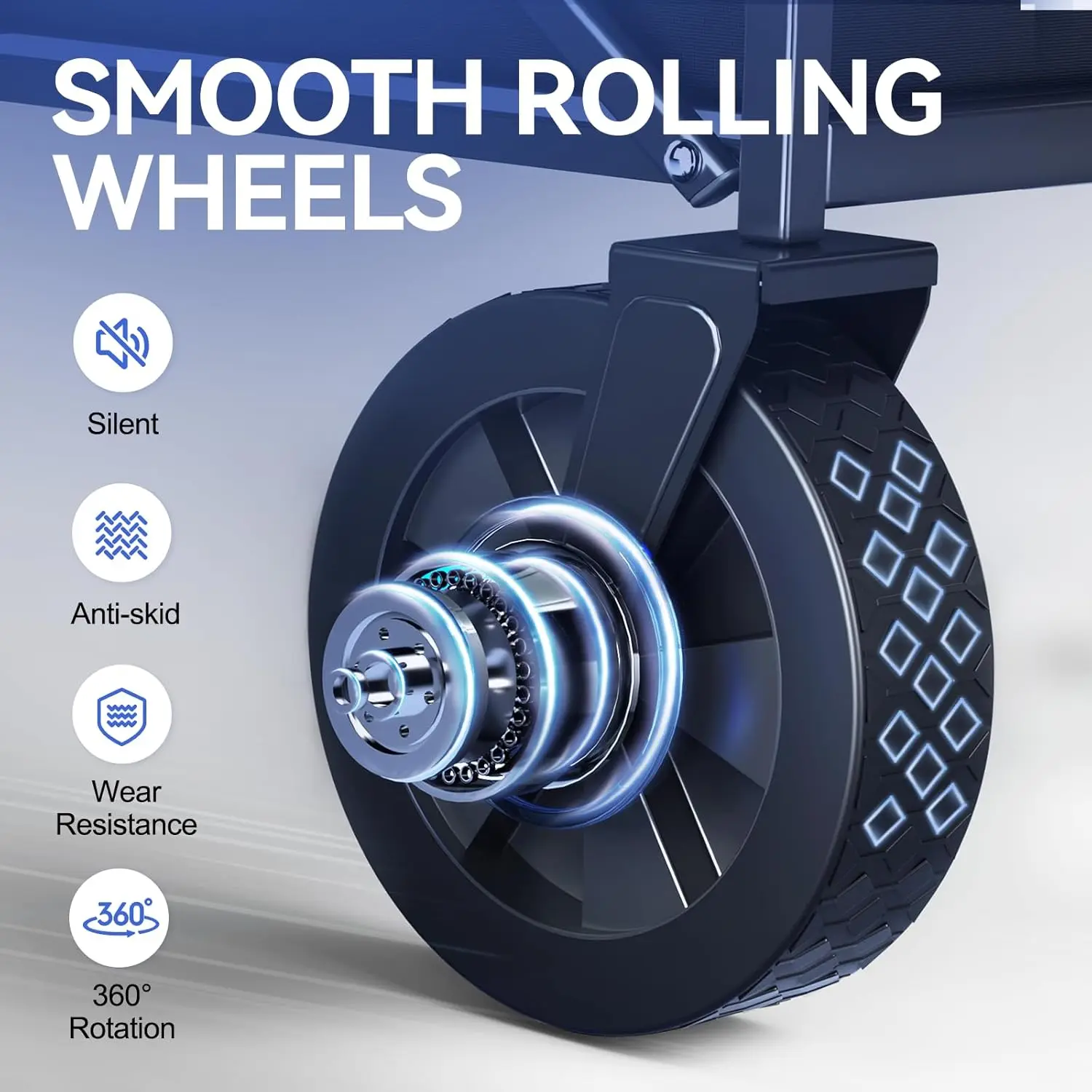 عربة عربة قابلة للطي مع عجلات، شديدة التحمل بسعة 180 رطل للتخييم والبقالة ورياضات الشاطئ