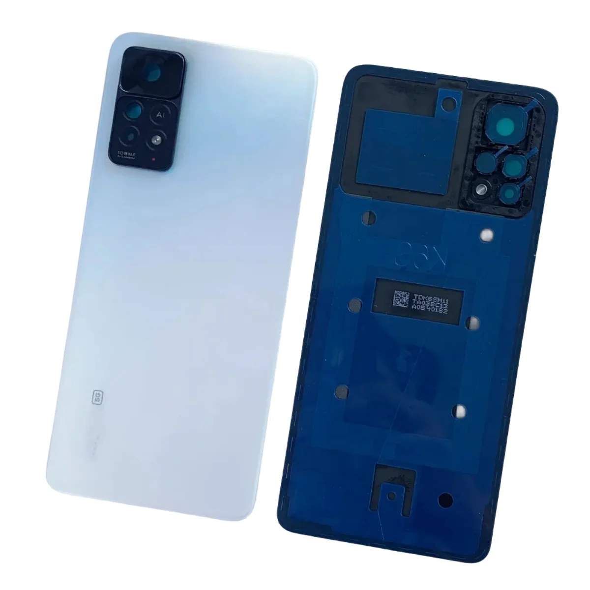 Original Back Glass Cover For Xiaomi Redmi Note 11 Pro 5G / 11E Pro Battery Cover Door Rear Glass Housing Case With Camera Frame