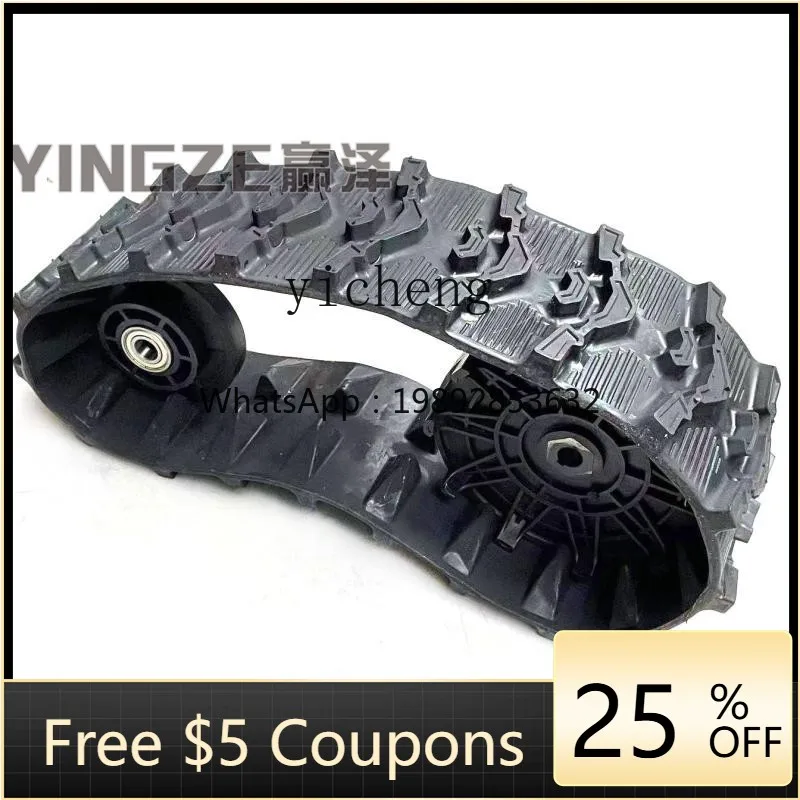 

Модифицированные аксессуары для снегоходов и электрокартов TQH: кожаные и резиновые гусеницы, приводные колеса с подшипниками