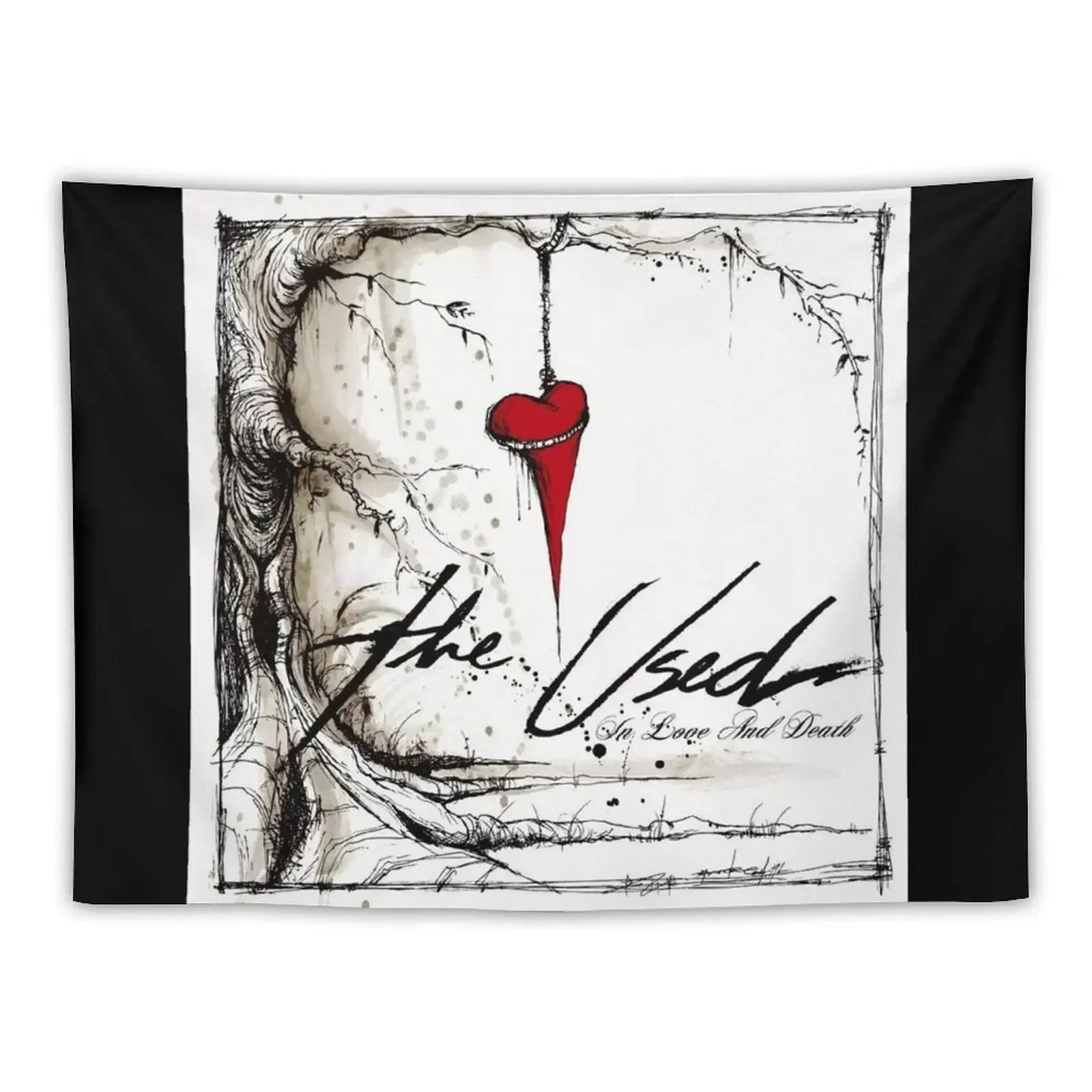 

In love and death Tapestry Cute Room Things Home Decor Accessories Room Decor Korean Style Tapestry
