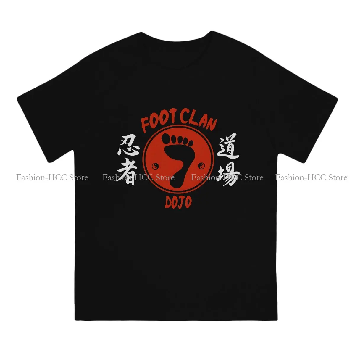 Foot Dojo Hip Hop Polyester TShirt Ninja Ninjutsu Printing Tops Leisure T Shirt Men Tee