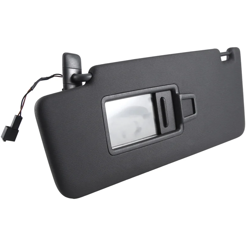 A11F-Car Sun Visors Shades W/Vanity Mirror For VW Tiguan 2018+ Kodiaq 2017+ Touran 2016+ Sunvisors Makeup Mirror
