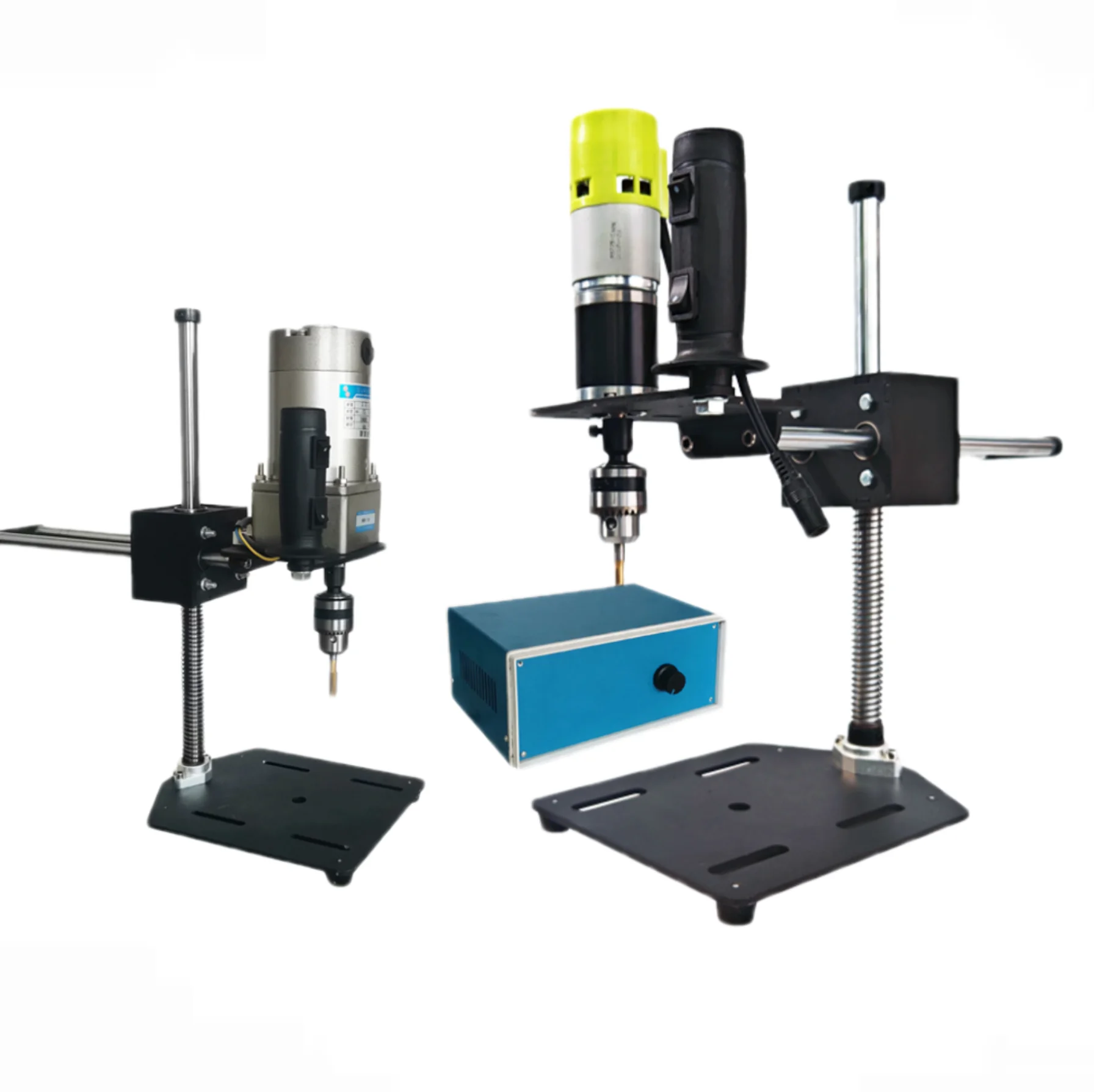 

Mini Desktop DIY Handheld Tapping Threading Machine 220V Household Automatic Probe Arm Bench Drilling New Including Engine PLC