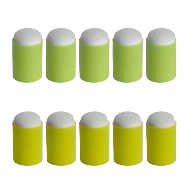 K1AA Craft Vẽ Sponge Dauber Finger Sponge Daubers Vẽ ngón tay Bộ bọt biển
