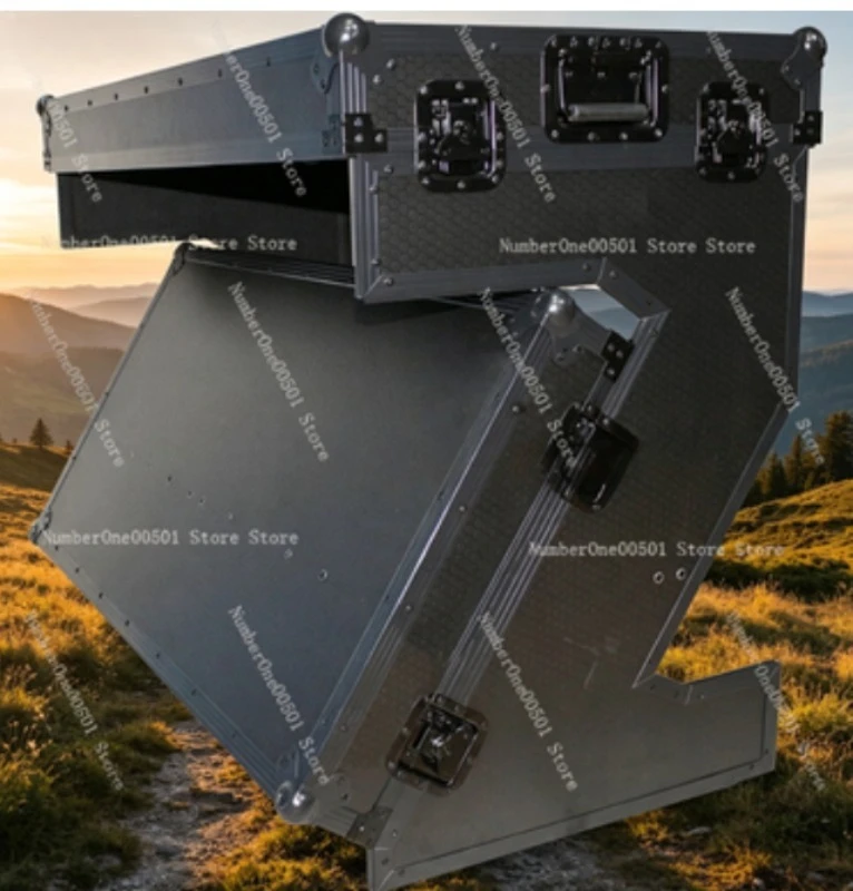 

Портативный кейс-стойка для DJ-контроллера с столом и отсеком для хранения для микшера Pioneer MC