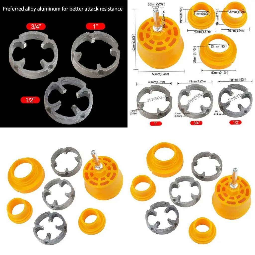 

Y1UD Lightweight Electric Water Pipe Threading Machine Set for Plastic Pipe Up To 1in