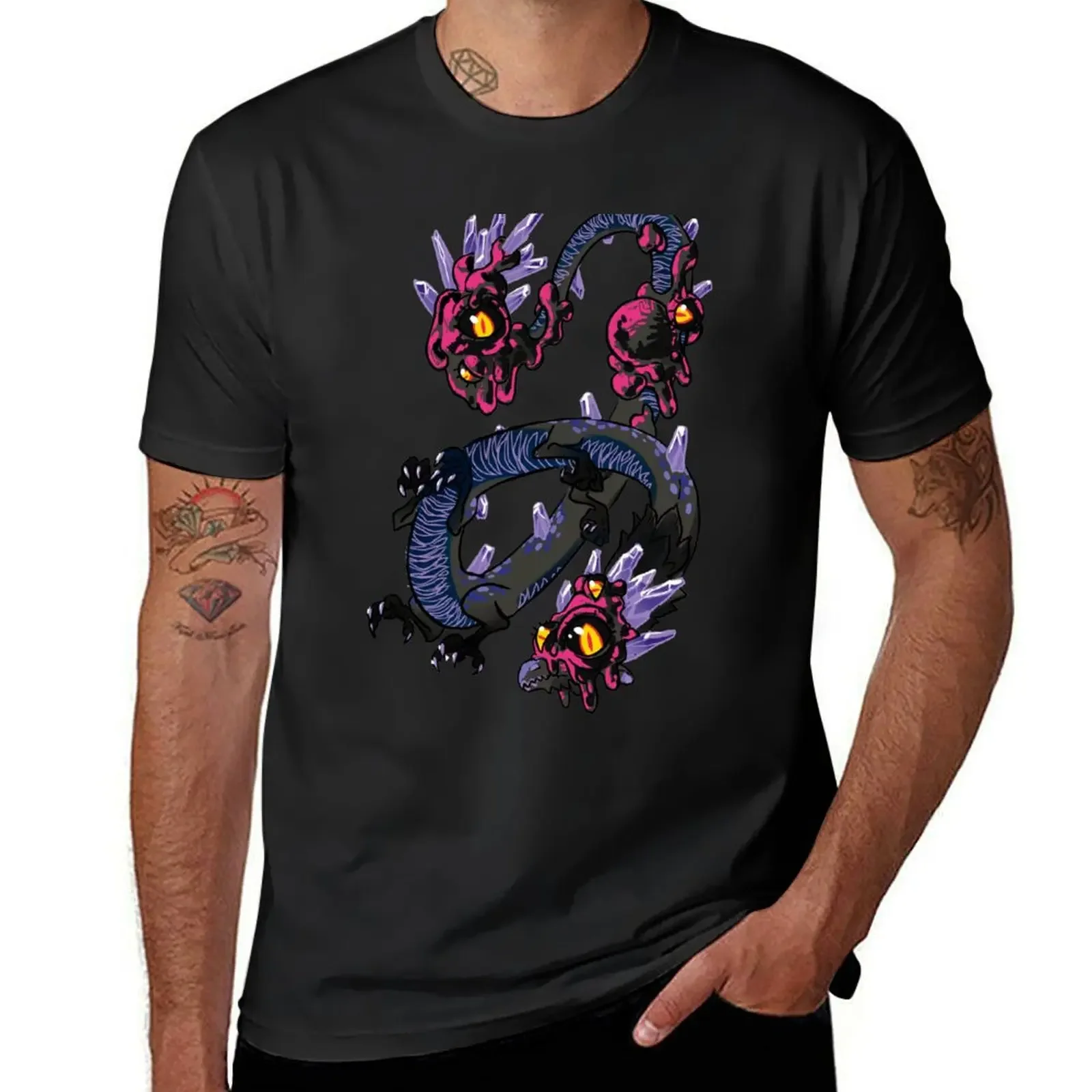 Corrupted Naydra T-Shirt anime stuff vintage oversizeds baggy shirts slim fit t shirts for men