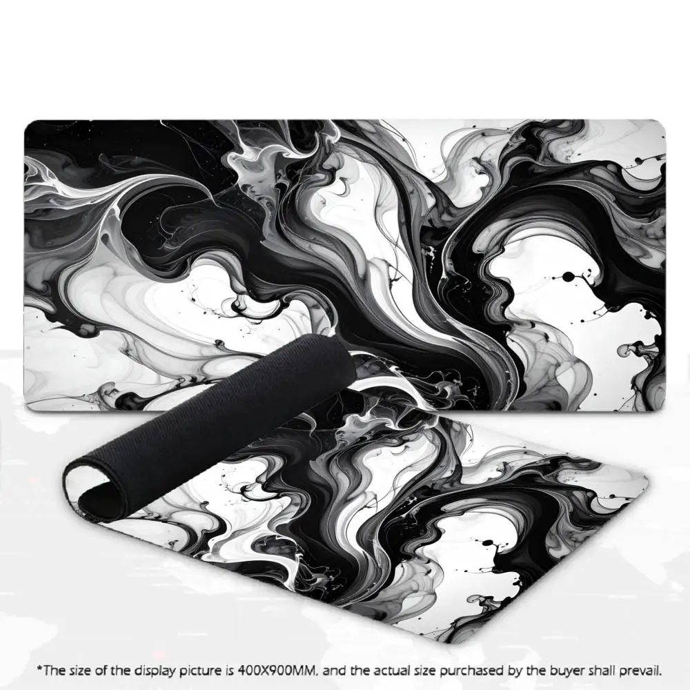 

Ink Flow Mouse Pad Multi-Size non-slip Gaming mouse pad Gamer E-Sports Mouse Mat Game Mechanical Keyboard XXL Desk Mat