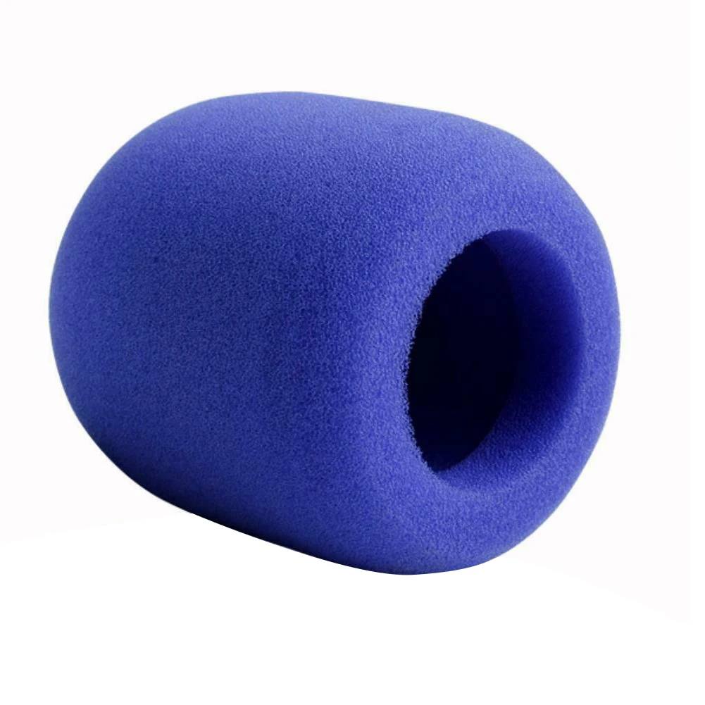 10 pçs microfone espuma microfone esponja capa profissional estúdio pára-brisas microfone boné