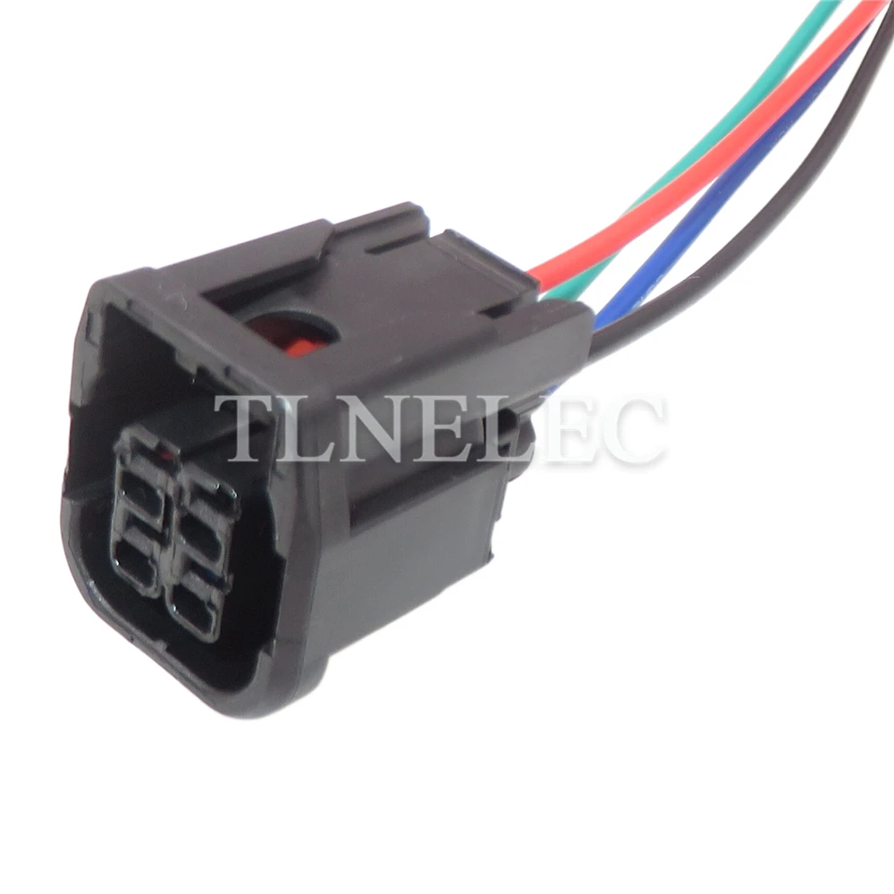 Conector do chicote de fios do automóvel da maneira de 4 pinos com os fios carro conduziu a luz da cauda farol selado soquetes para honda 6181-3783 6189-7409