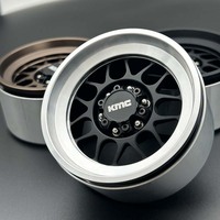 4PCS 2.6-inch Metal Wheel Hub for 1/8 RC Crawler Car Easy Control 4082 H8H TRX-4 Defender Bronco 1:7 Lelalo MK07 Upgradeds Parts
