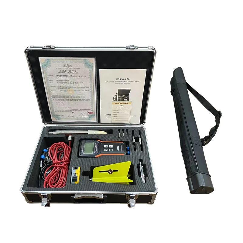 

20-meter Deep Water Automatic Measurement RS485 Portable River Flow Meter Portable Velocity Meter