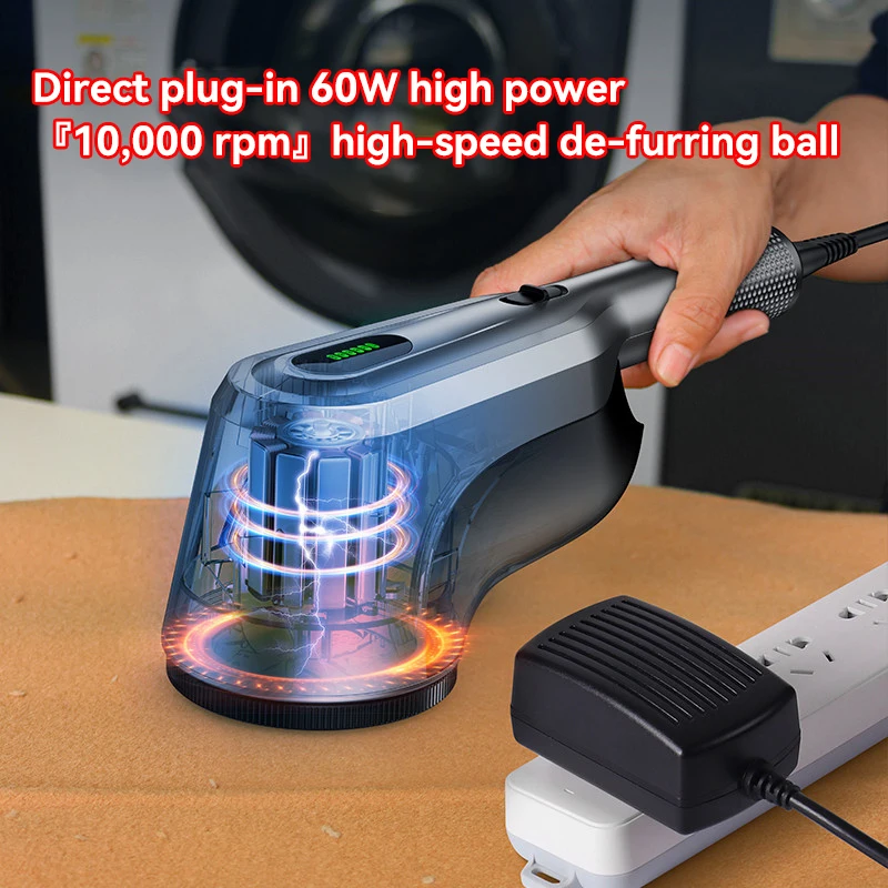 Lint Remover Clothes High-performance Ball Trimmer Remove High Power 60W Stainless Steel Blade Sweater Scarf Care view 5
