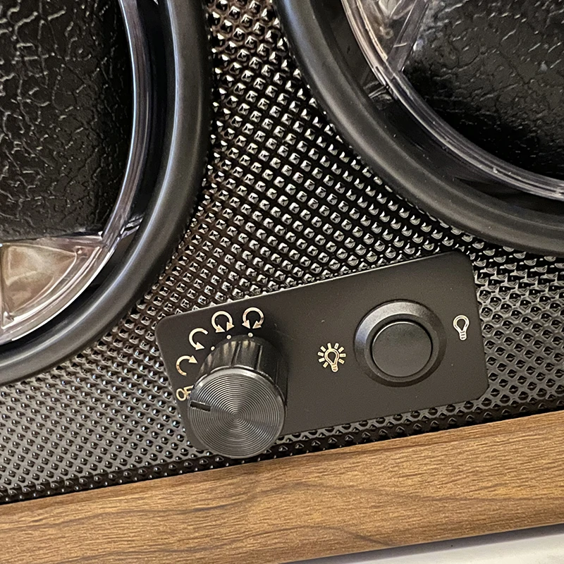 مشاهدة مربع متعرج مع أضواء ليد زرقاء ، ساعات أوتوماتيكية ، فتحتان ، علبة عرض على السلسلة ، فاخرة ، رولكس ، جديدة