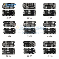 Wieloogniwowa ładowarka 2S 3S 4S typu C do 8,4 V 12,6 V 16,8 V Step-Up Boost LiPo polimerowa ładowarka litowo-jonowa 7,4 V 11,1 V 14,8 V 18650