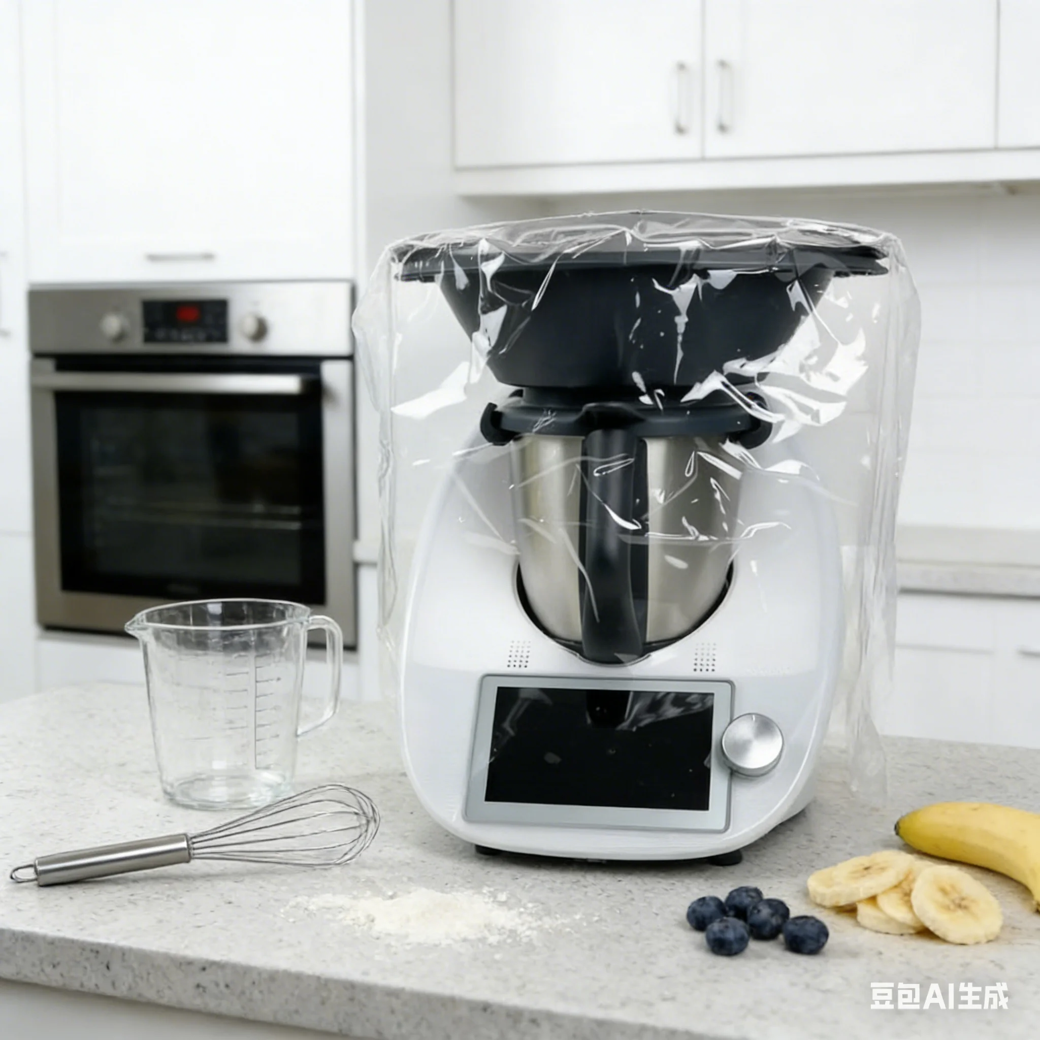 

Transparent For TPU Dust Cover For Thermomix TM7/6/5 Anti Oil Smoke Thickened Protective Cover For Kitchen Blender