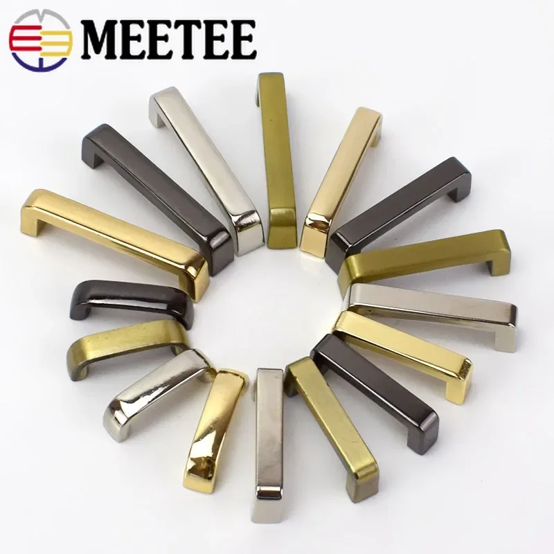 10/20pcs 20/26/31/38mm Metal Bag Buckles Fashion Arch Bridge Hanging Hooks Screw Connector for Handbag Strap DIY Leather Crafts
