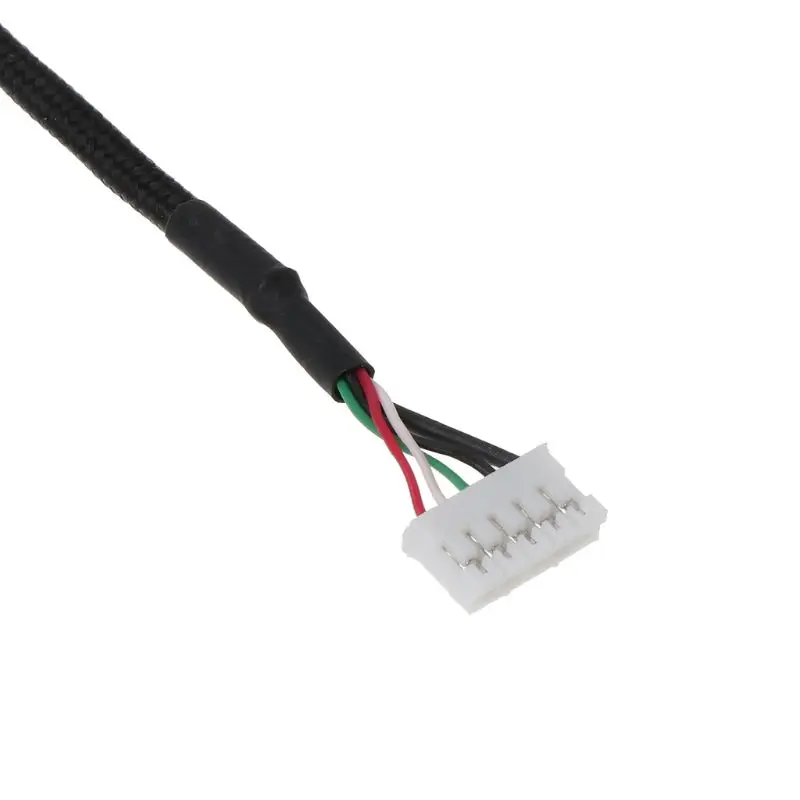 J78A 2025 New Soft Durable Mouse Line Diy Umbrella Rope Mouse Cable Mouse Wire Soft Universal For Razer DeathAdder Elite Mice