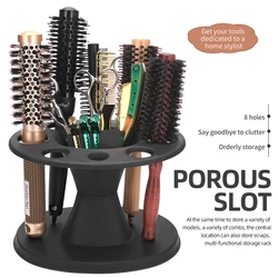 1Pcs Salon Barber Comb PP Storage Stand For Hairdressing Combs Brushes Scissors Iron Roll Organizer Rack Hair Styling Holder1Pcs