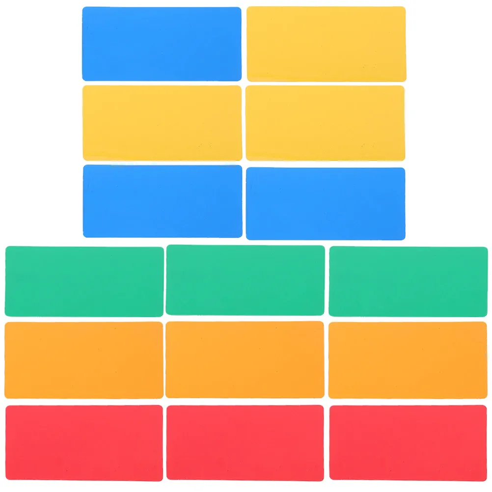 

15Pcs Magnetic Dry Erase Labels Colored Memo Tags Writable Magnets for Whiteboard Fridge Classroom Office Organization