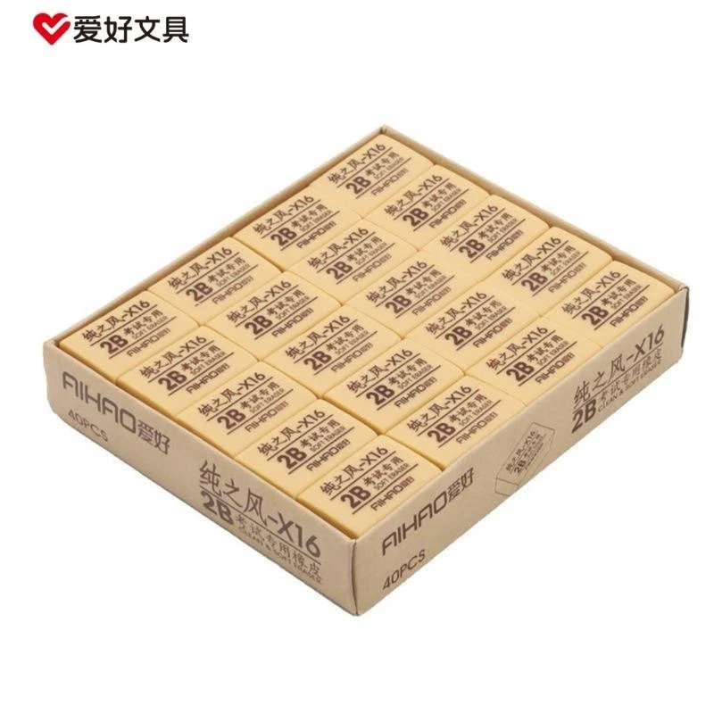W89C Eraser Oficina caucho suave Corrección escuela Suministros papelería Borrador lápiz