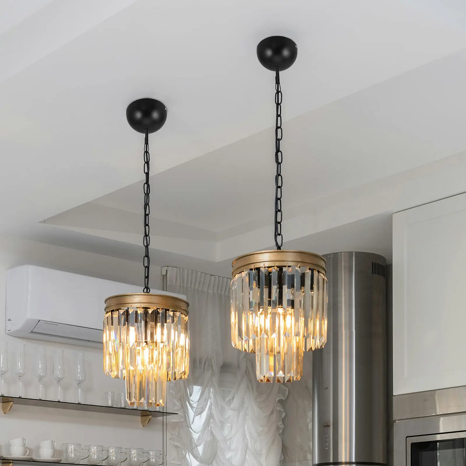 

Полукруглая декоративная потолочная пластина-коронник 120 мм для подвесных светильников в гостиную, спальню, офис