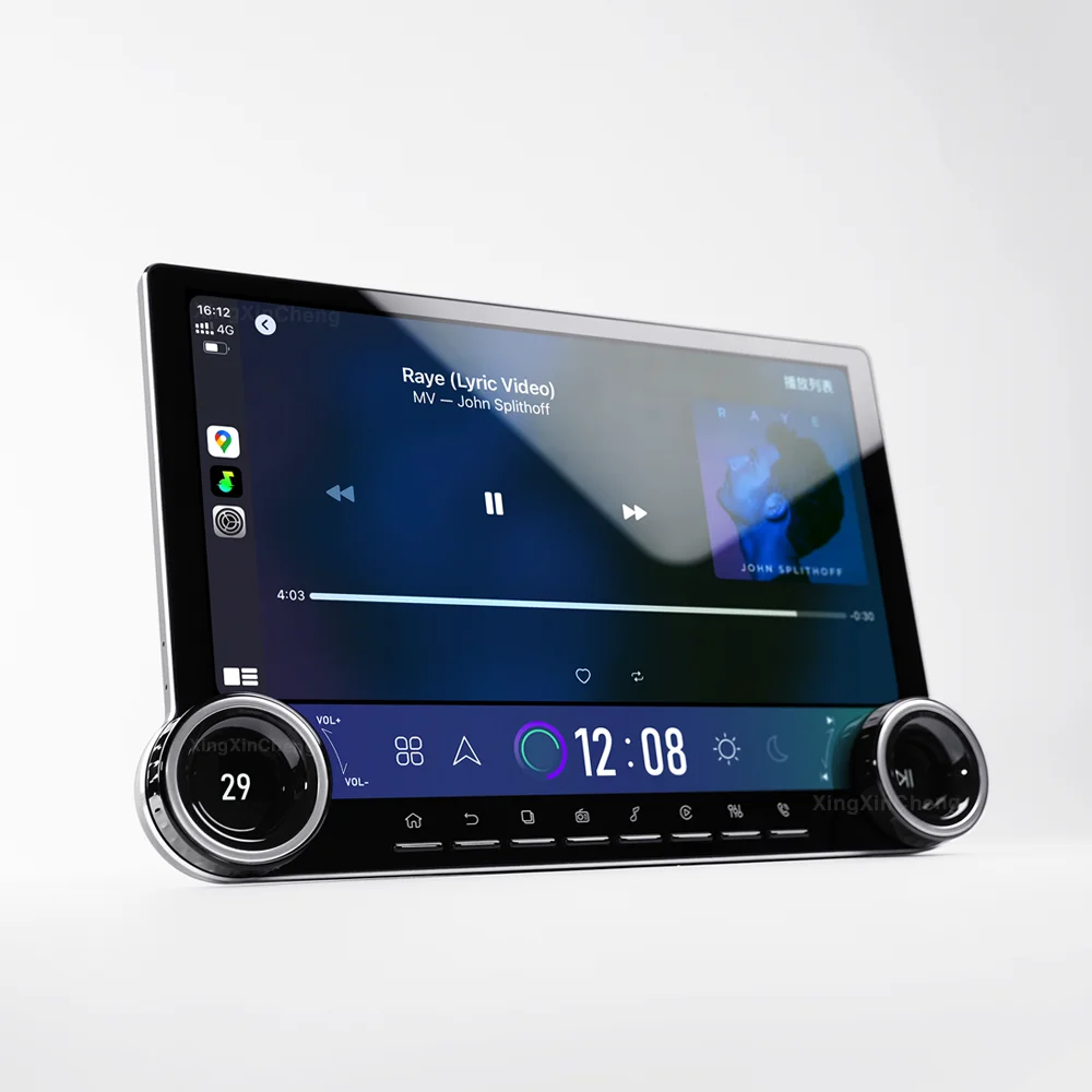 

Universal 12.95-inch Android 13 DSP Head Unit Diamond QLED 2K Player Screen Car Play with Auto Features