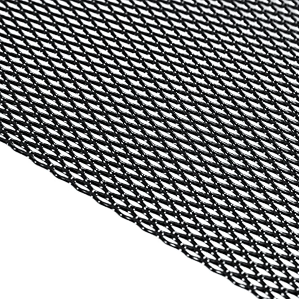 

Tuning Net Bumper Shields Universal Car Automotive Grille Aluminum 100x33cm Can Be Cut Heavy Duty Rhombic Exterior Accessories