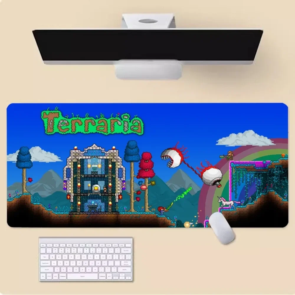 Terraria Mousepad Large XXL Gaming Laptop Computer Desk Mat Mouse Pad Mouse Mat Notbook Mousepad Gamer