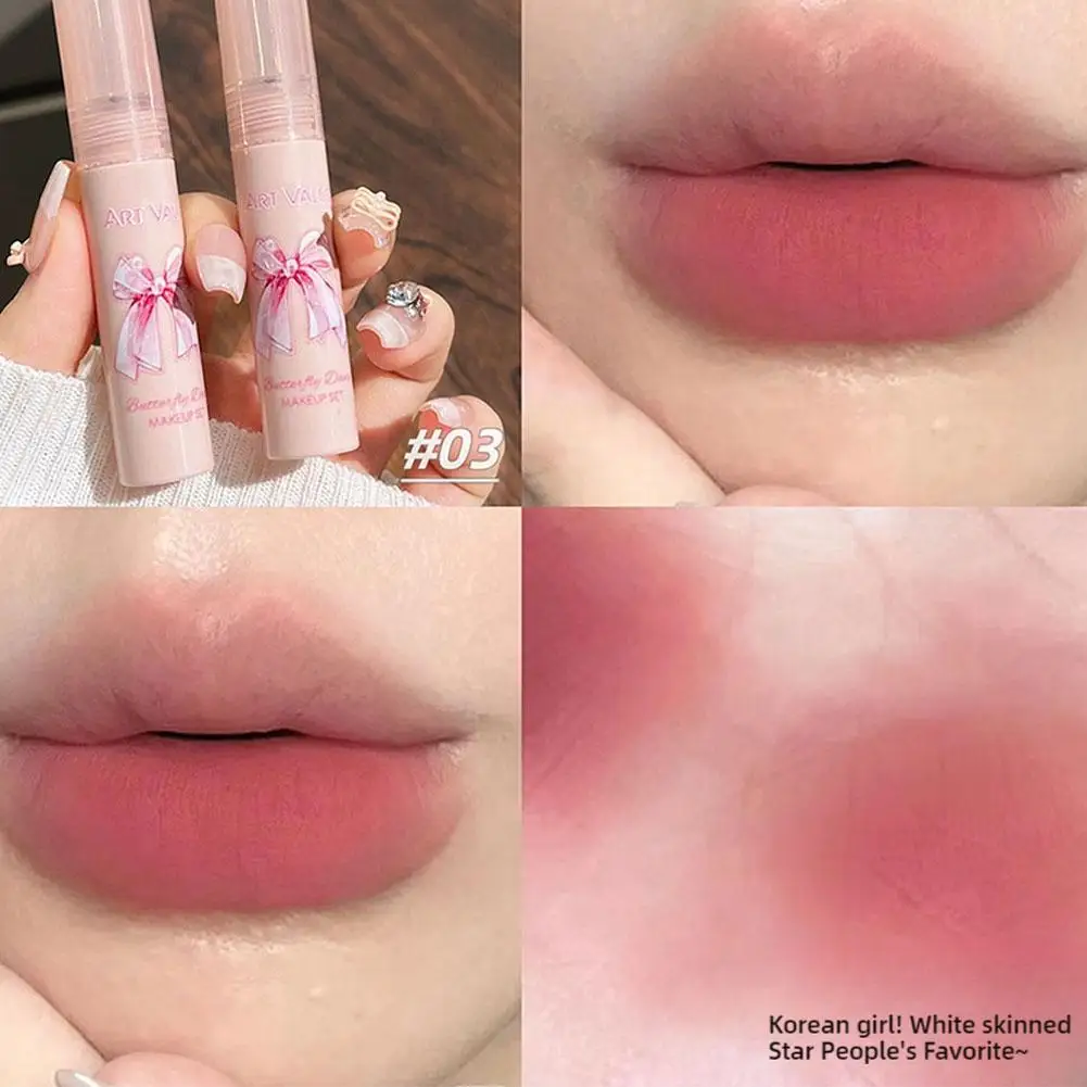 4 pz Set Opaco Guancia Fard Tinta 3-in-1 Idratante Lungo Rouge Contorno Stick Labbro Viso Durata Rouge Fard Trucco S0J3