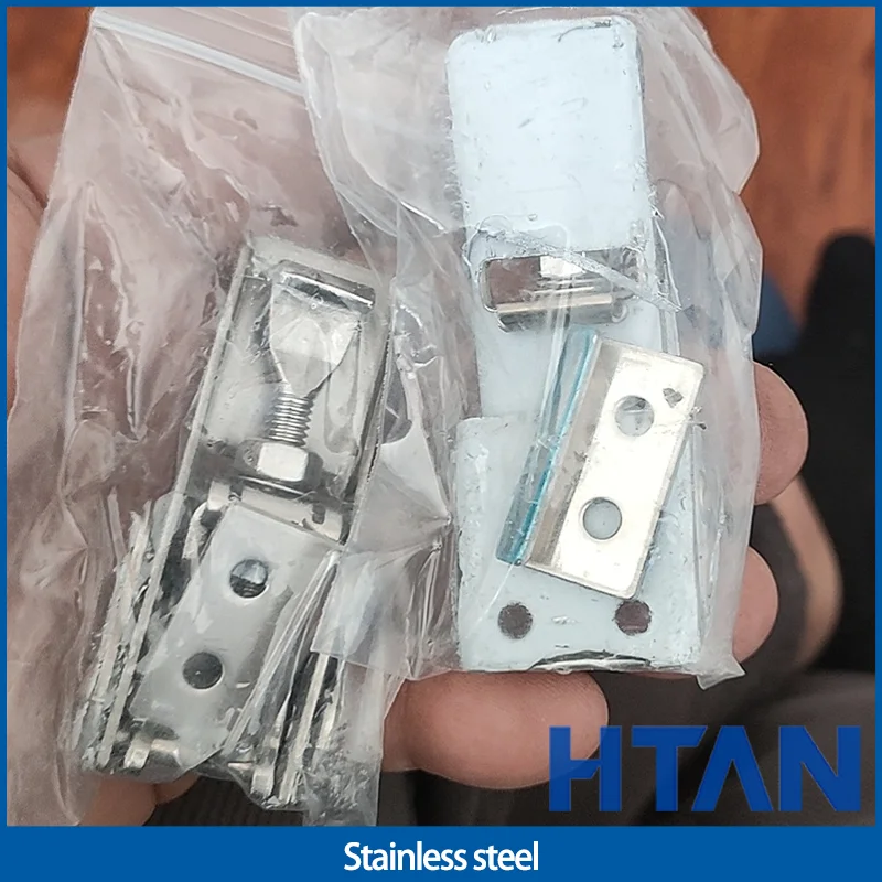 

2pcs Adjustable Concealed Toggle Lock Made Of 304 Stainless Steel Suitable For Industrial Equipment Cabinet Accessories