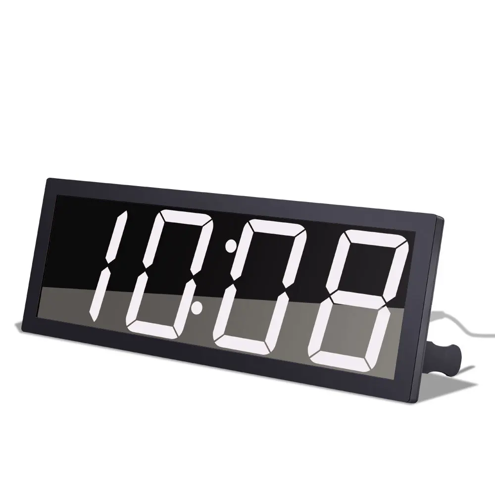 

Smart electronic LED digital desktop can be wall-mounted clock, high-end fashionable home clock wall clock living room
