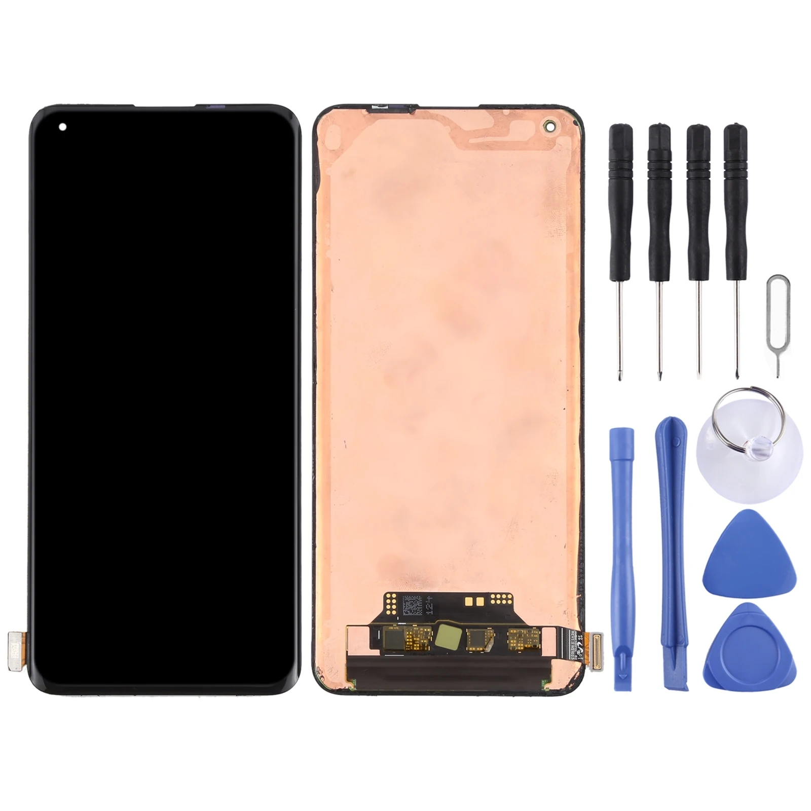 Original Ltpo AMOLED Material LCD Screen for OPPO Find X3 / Find X3 Pro CPH2173 PEEM00 PEDM00 with Digitizer Full Assembly