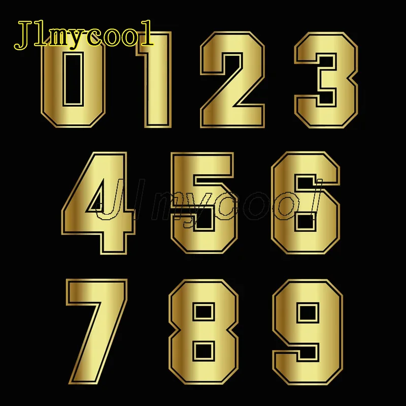 

Номер от 0 до 9, индивидуализация мотоцикла, автомобильный Стайлинг, виниловая светоотражающая наклейка, автомобильная наклейка для стайлинга, авто мотоцикла