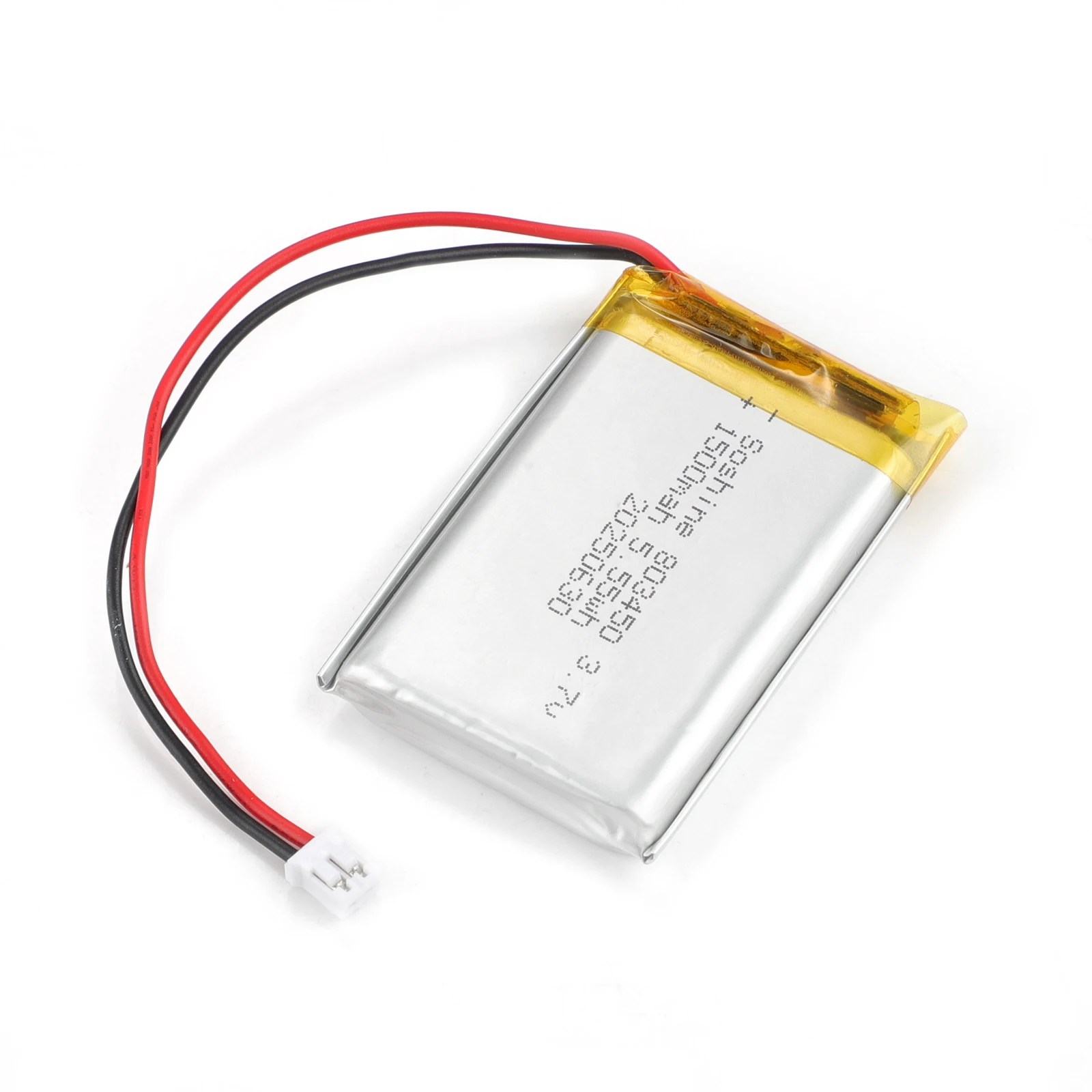 Polymer LiPo Rechargeable Battery 3.7V 803450 1500mAh Lithium Battery with PH 2.0mm for MP3 DVD PAD Camera GPS Laptop Bluetooth