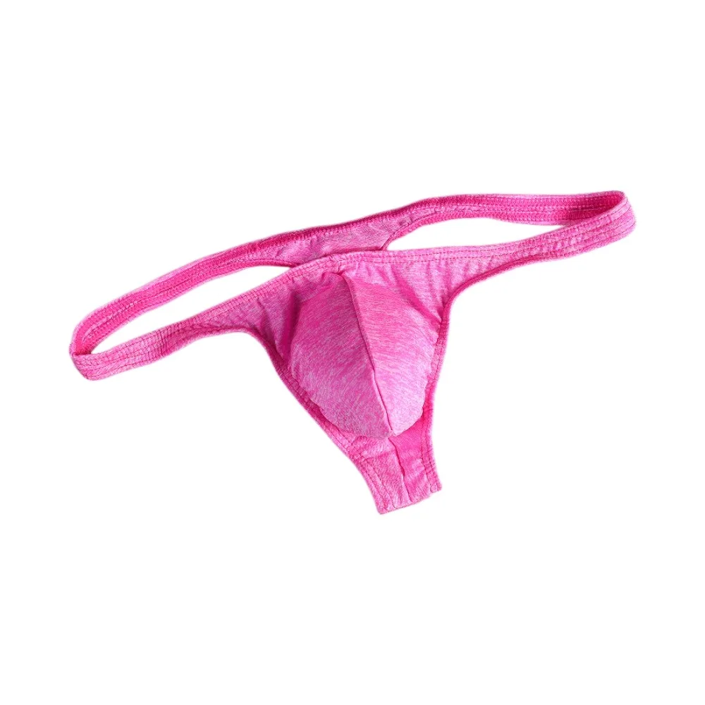 

Soft Low Waist Men Thongs Underpants Lingerie Men's Panties T-back Underwear Male Briefs Summer