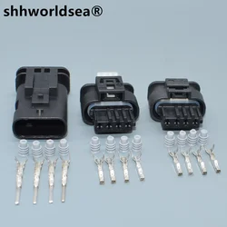 shhworldsea 4pin 1.2mm Auto Electri wire harness plastic plug connector 7549032-02  7549032-03  872-617-541 805-122-541 for bmw