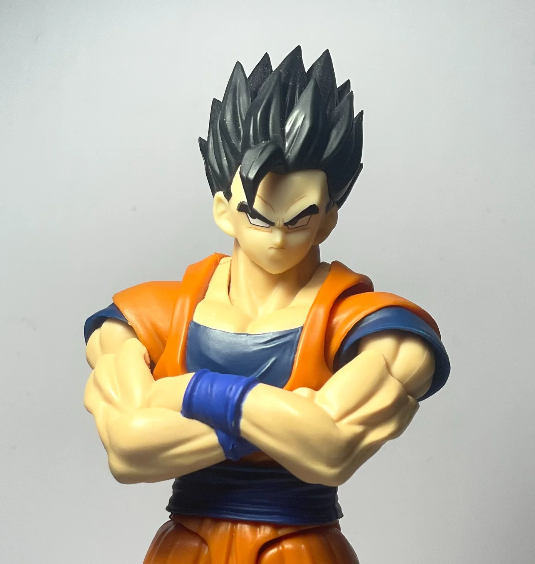 Figurka Dragon Ball Son Goku Super Saiyan Gohan, model do samodzielnego montażu, zabawka, prezent - dostępna od ręki.