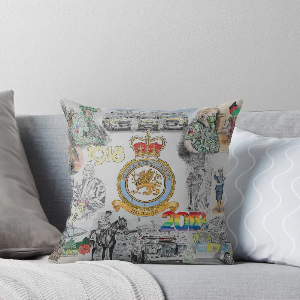 

RAF Police 100+ celebration art Throw Pillow Custom Cushion Photo luxury covers Luxury Pillow Cover pillow