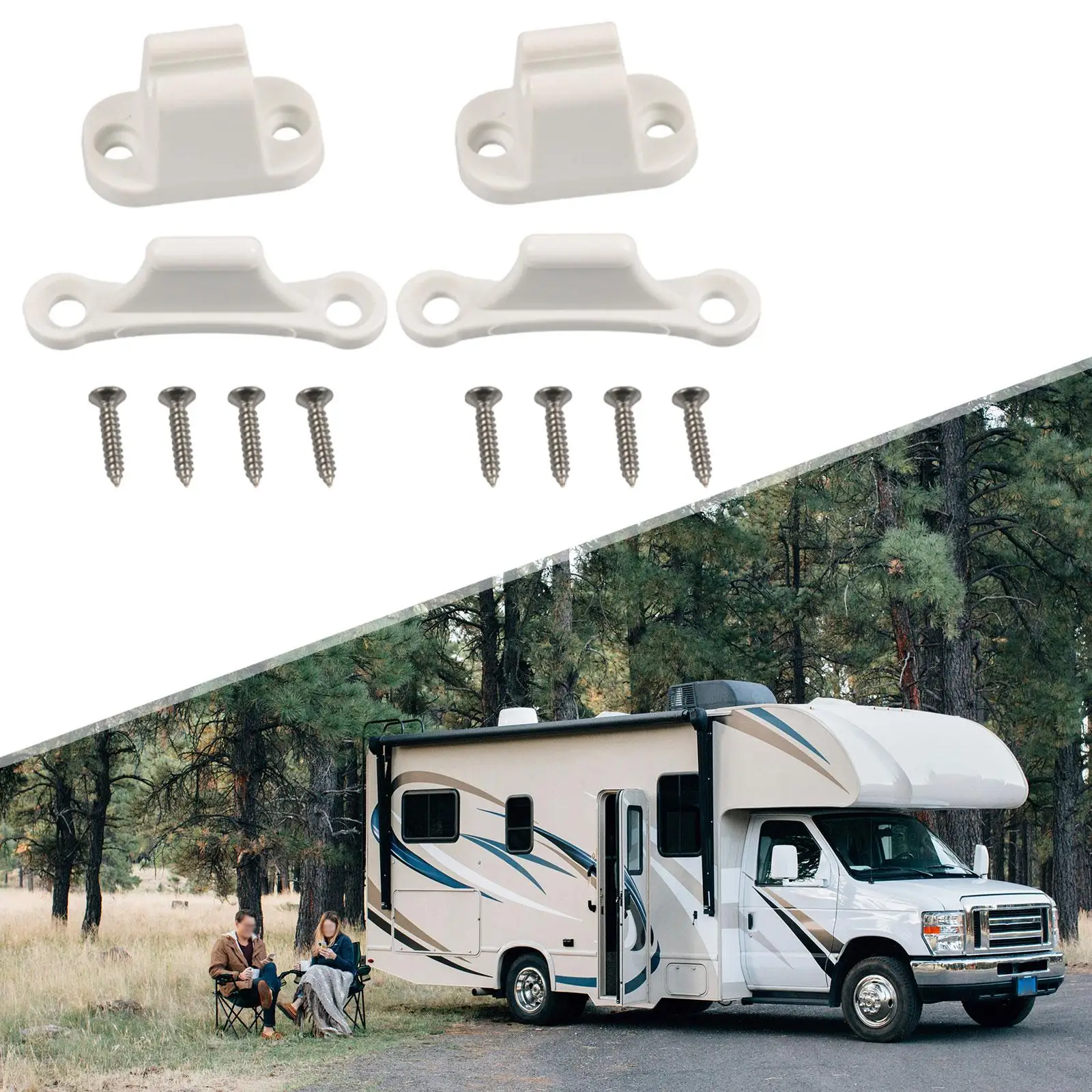 حامل توقف الباب على شكل حرف T للأبواب الخارجية للقارب والمنزل المتنقل